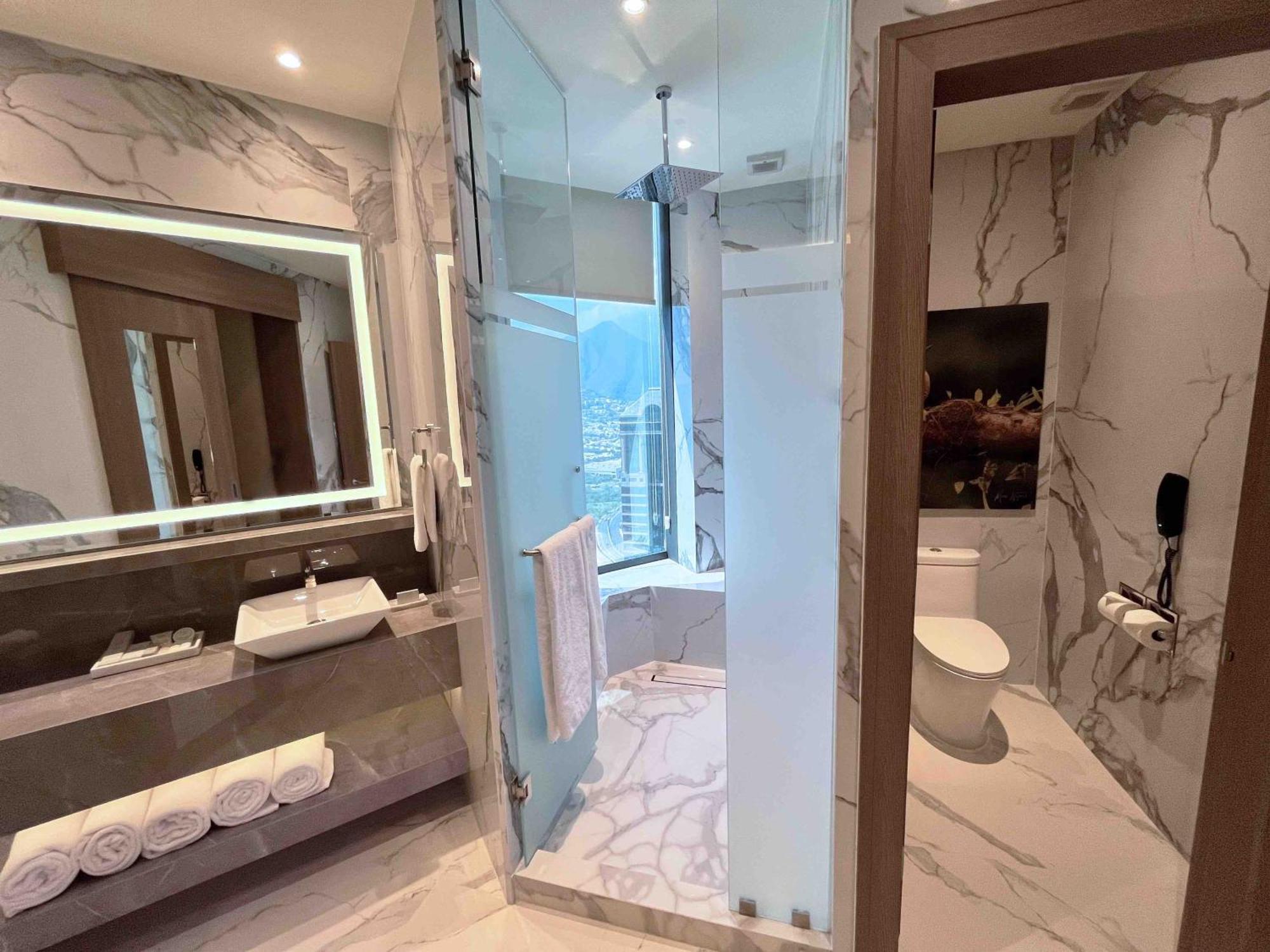 San Pedro Garza Garcia Safi Royal Luxury Metropolitan酒店 外观 照片 Bathroom